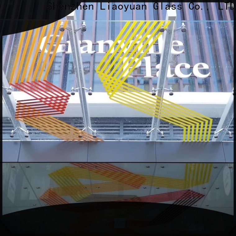 best value ceramic printed glass factory direct supply bulk production
