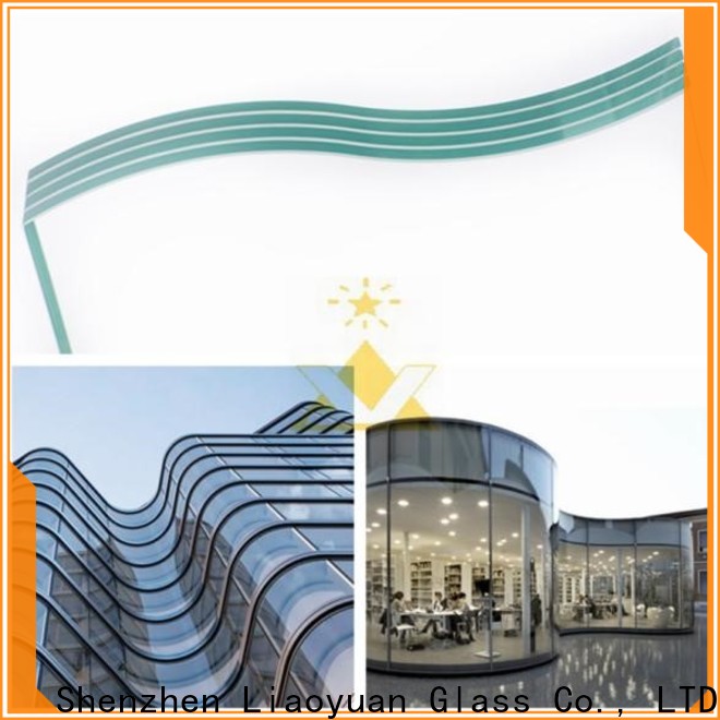 Liaoyuan Glass curvedglass from China bulk production