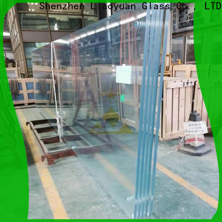 Liaoyuan Glass professional laminated tempered glass design for promotion