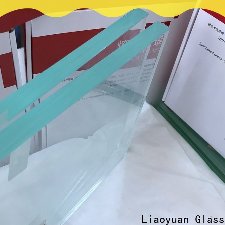 Liaoyuan Glass 6mm laminated glass company for promotion