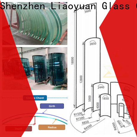 Liaoyuan Glass tempered curved glass inquire now with high cost performance
