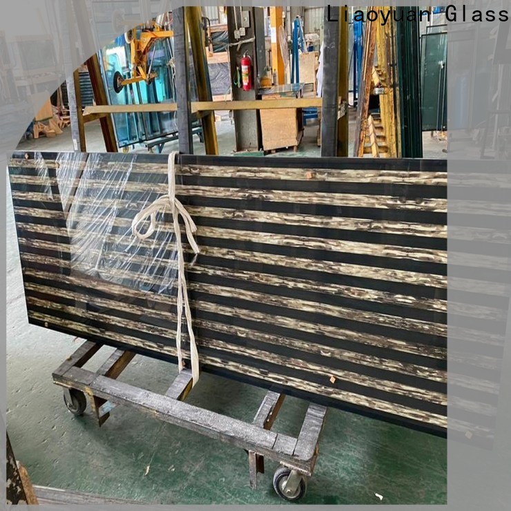 Liaoyuan Glass hot-sale digital glass printing designs directly sale bulk production
