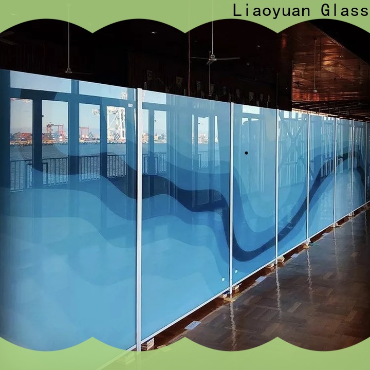 Liaoyuan Glass ceramic printed glass design with high cost performance