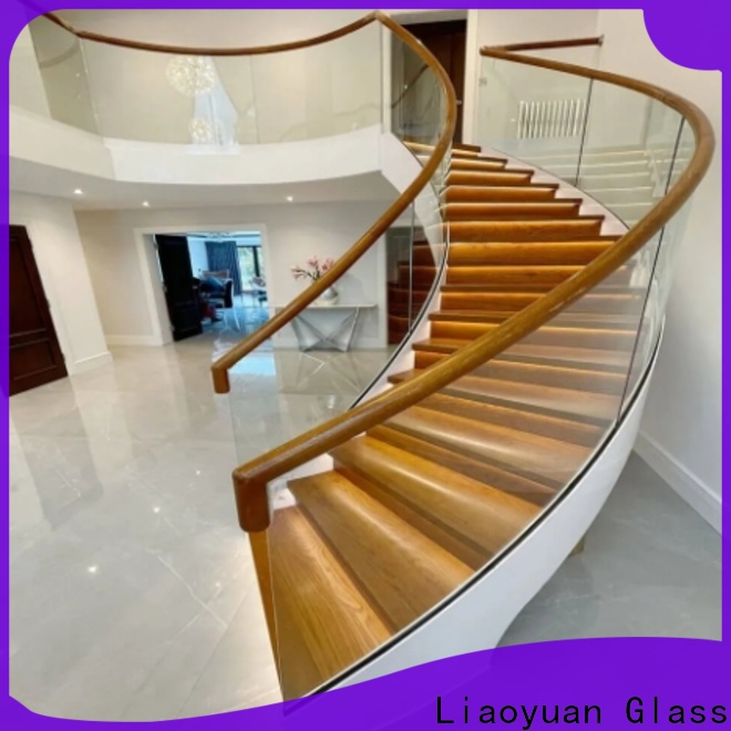 Liaoyuan Glass best price curving glass sheets from China for sale