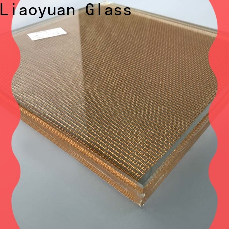 Liaoyuan Glass cheap acoustic laminated glass cost factory direct supply for sale