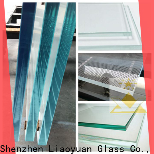 Liaoyuan Glass strengthened glass distributor for sale