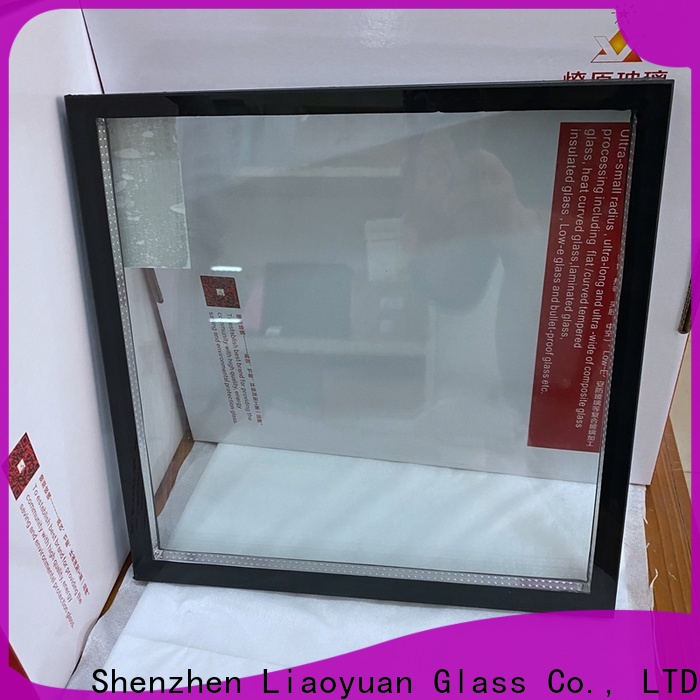 Liaoyuan Glass low-e insulating glass directly sale bulk production