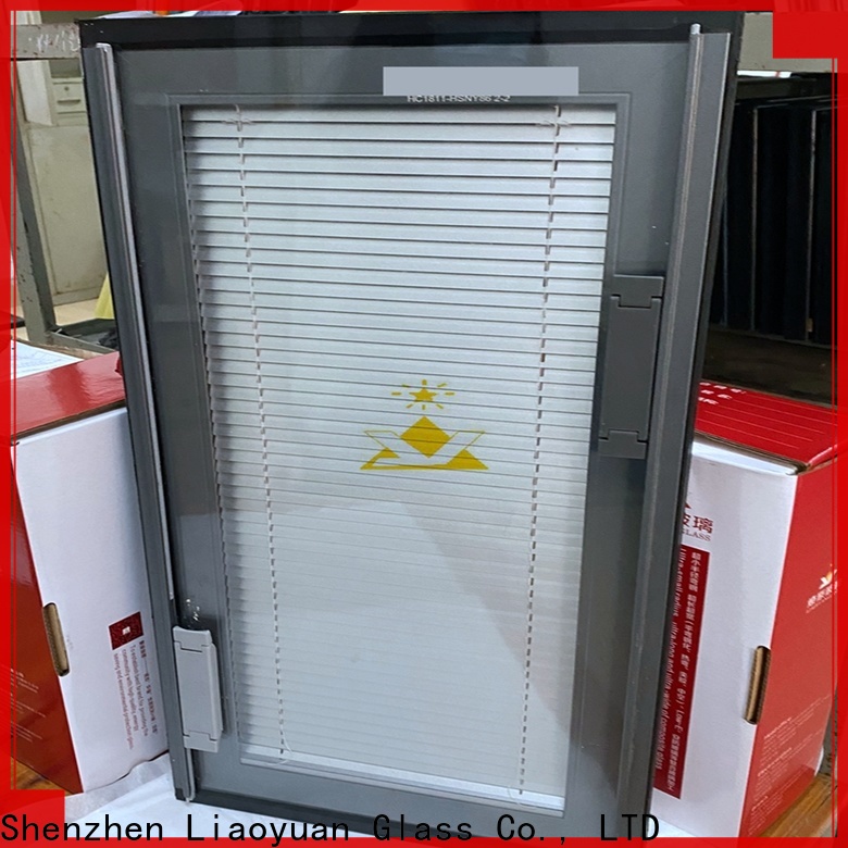 Liaoyuan Glass Insulating Glass with Integral Blinds factory price for sale