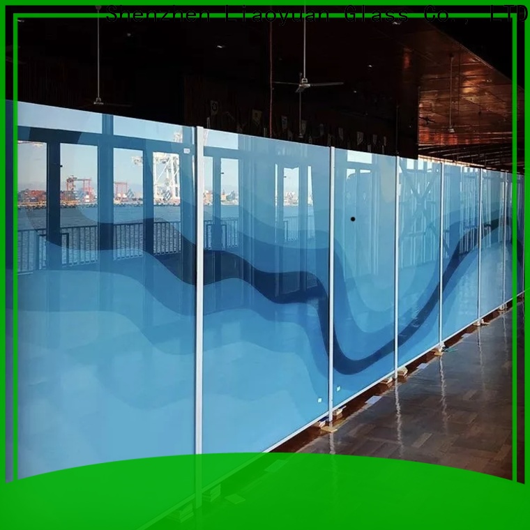 Liaoyuan Glass top ceramic printed glass manufacturer bulk buy