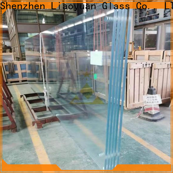 Liaoyuan Glass curved tempered glass manufacturing bulk production
