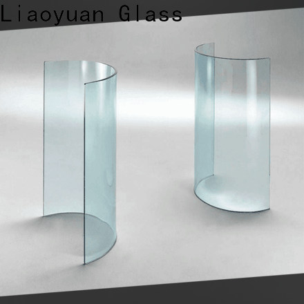 Liaoyuan Glass bespoke curved glass distributor bulk production
