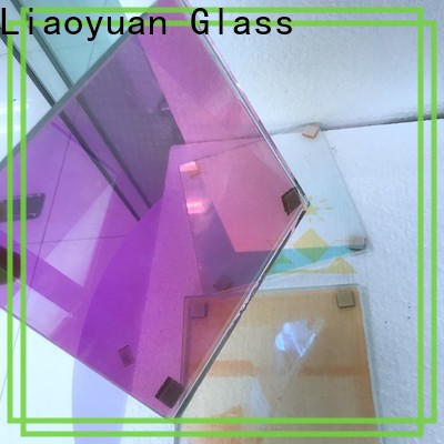Liaoyuan Glass new rainbow glass for windows bulks bulk production