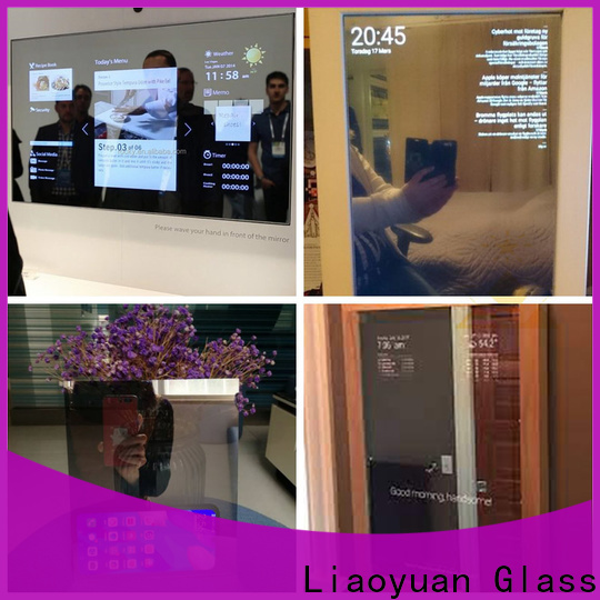 Liaoyuan Glass quality smart mirror cost from China for promotion