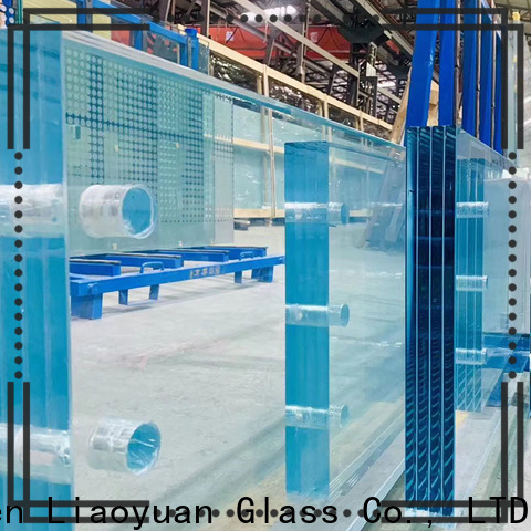 Liaoyuan Glass laminated glass sheet price company for promotion