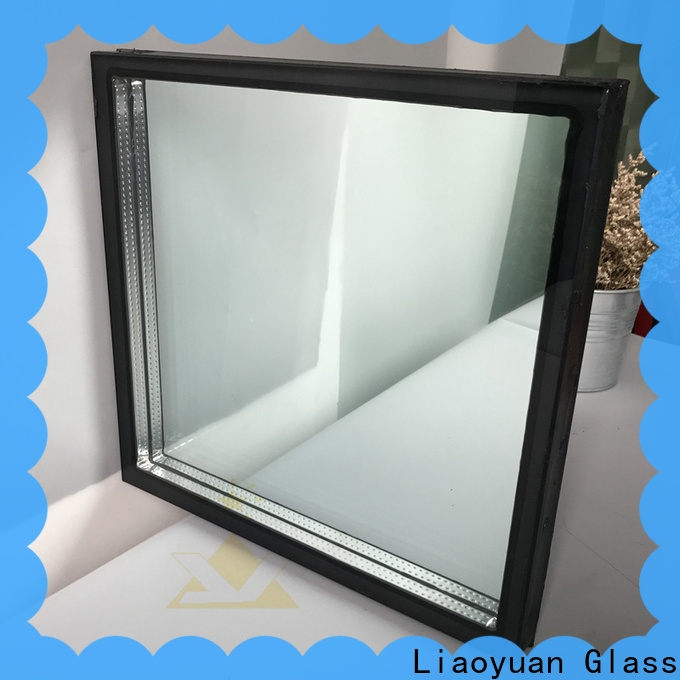 Liaoyuan Glass factory price one way view glass factory for promotion