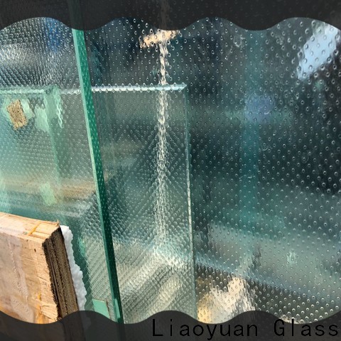 Liaoyuan Glass professional custom acid etched glass supply bulk buy