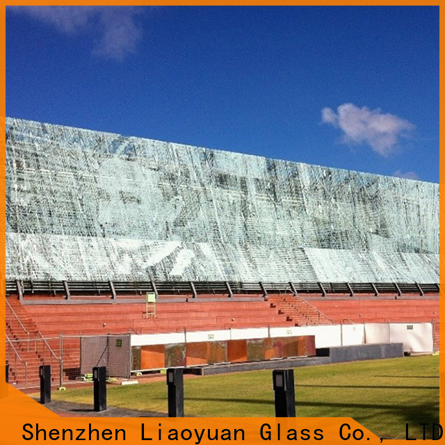 Liaoyuan Glass screenprinting glass bulks for sale