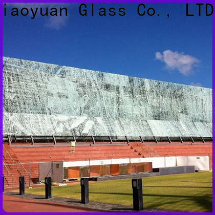 Liaoyuan Glass best price silk screen printed glass design with high cost performance