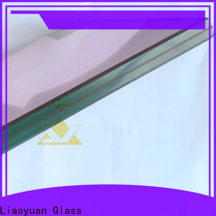 Liaoyuan Glass quality pvb film glass supply with high cost performance