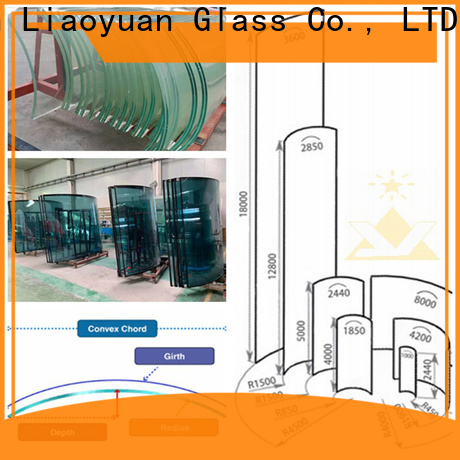 Liaoyuan Glass 10mm tempered glass price in bulk with high cost performance
