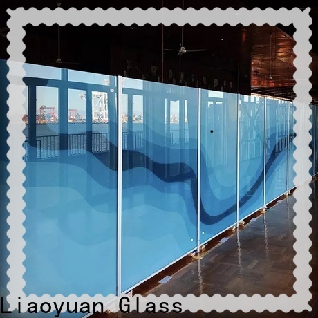 Liaoyuan Glass professional ceramic printing on glass factory price for promotion