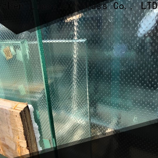 Liaoyuan Glass cheap acid etched glass panels bulks for sale