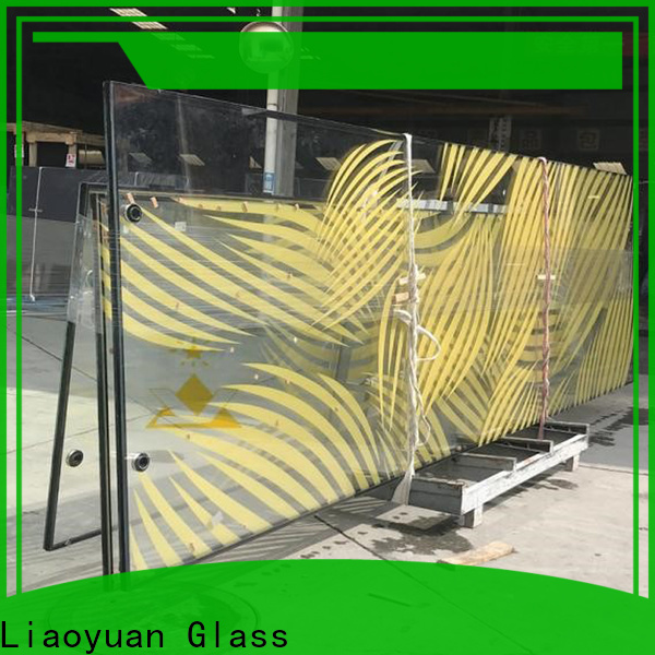 Liaoyuan Glass screen printed glass supply with high cost performance