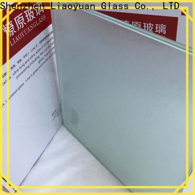 Liaoyuan Glass quality sandblasting patterns for glass suppliers bulk buy