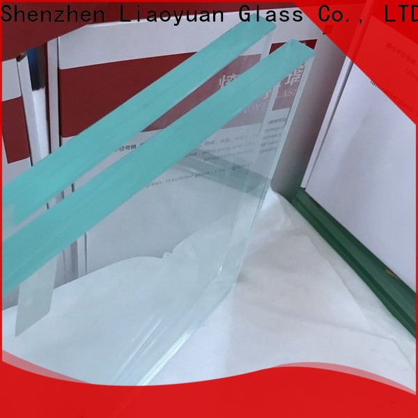 Liaoyuan Glass 5mm laminated glass manufacturing for sale