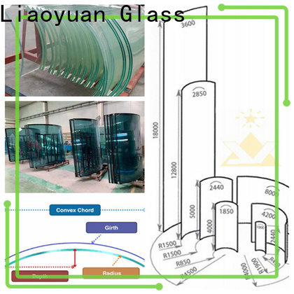 Liaoyuan Glass tempered curved glass manufacturer with high cost performance
