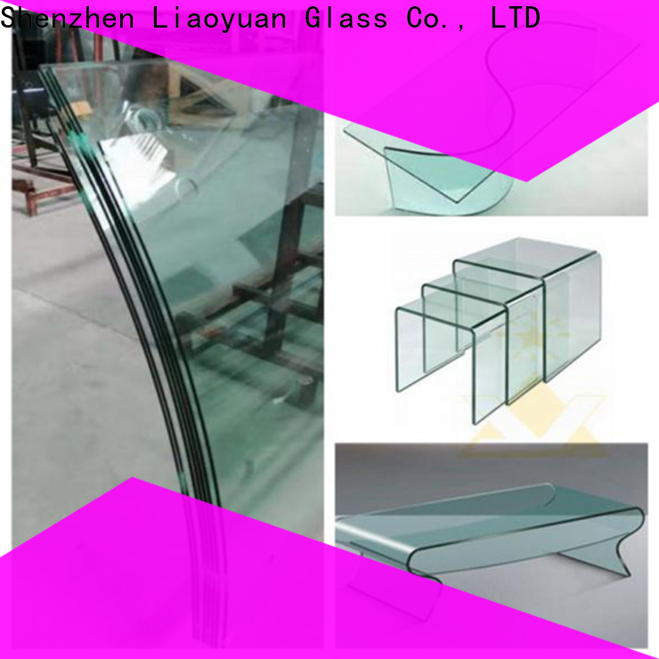 latest bent and curved glass directly sale bulk production