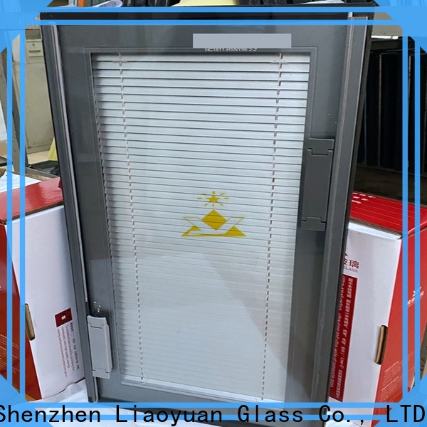 Liaoyuan Glass practical Insulating Glass with Integral Blinds from China for sale