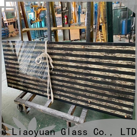 Liaoyuan Glass printed glass designs factory for promotion