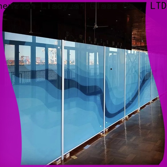 top selling ceramic printed glass factory for promotion
