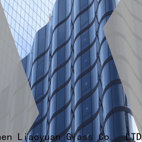 Liaoyuan Glass top selling curved glass bulk for sale
