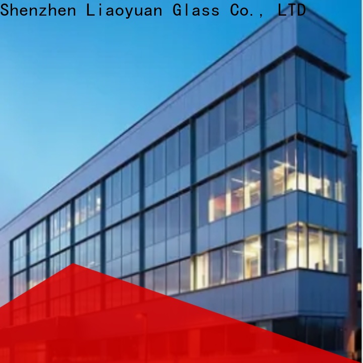 Liaoyuan Glass curved glass factory price for promotion