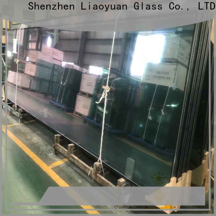 Liaoyuan Glass laminated insulated glass units bulks bulk production