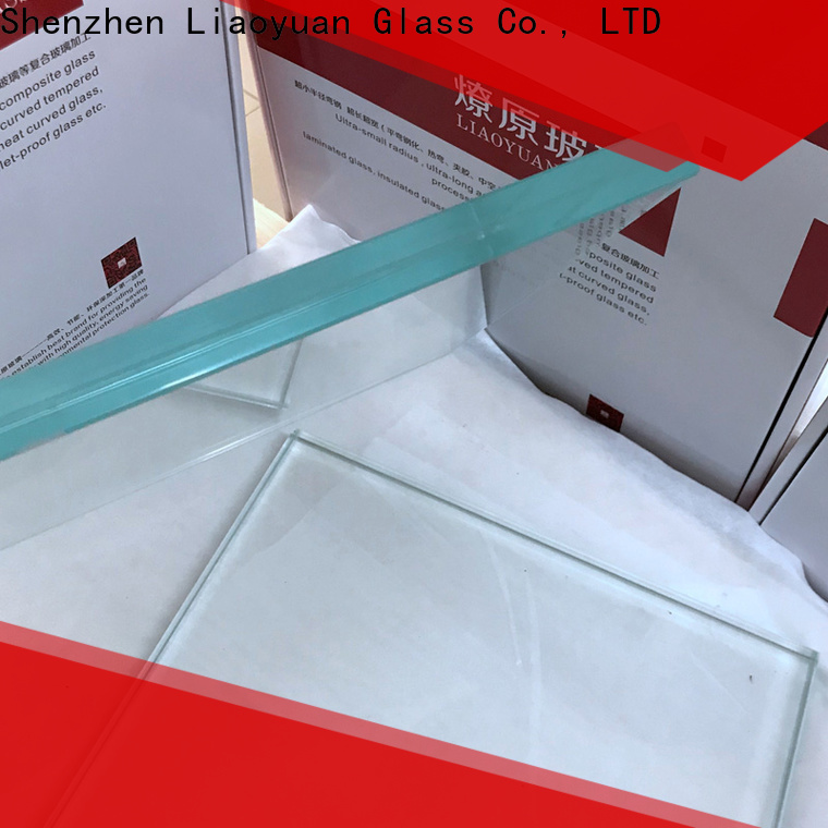 Liaoyuan Glass laminated glass sheet price from China bulk production