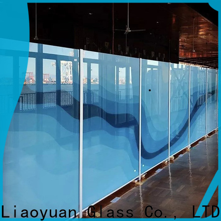 Liaoyuan Glass high-quality printed glass panels wholesale for promotion