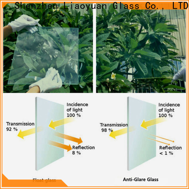 Liaoyuan Glass glare proof glasses directly sale with high cost performance