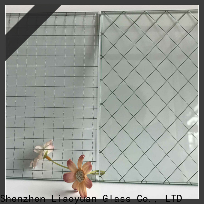 Liaoyuan Glass wire mesh glass panels factory direct supply bulk buy