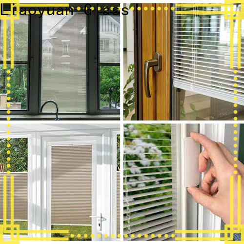 Liaoyuan Glass professional Insulating Glass with Integral Blinds manufacturer for sale