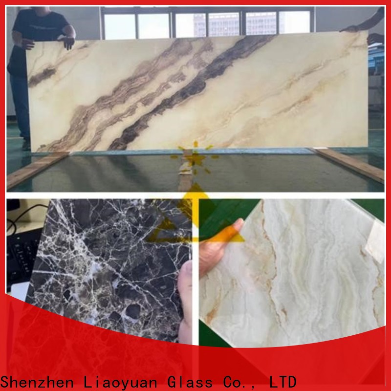 Liaoyuan Glass digital print glass wholesale for promotion