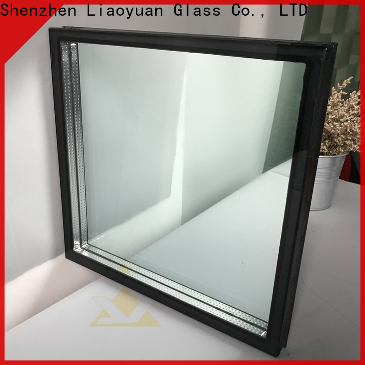 Liaoyuan Glass hot selling one side mirror glass design for promotion