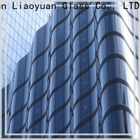 Liaoyuan Glass quality curved glass bulks for sale