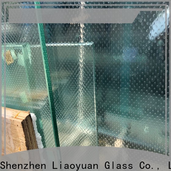 Liaoyuan Glass glass acid etching designs factory direct supply bulk production