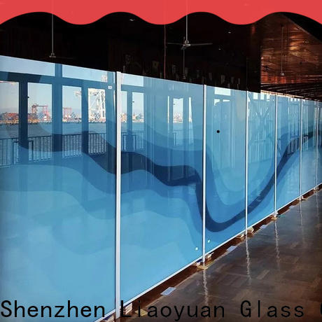 Liaoyuan Glass practical printed glass company bulk production