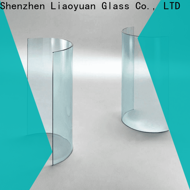 Liaoyuan Glass top bespoke curved glass wholesale distributors bulk buy