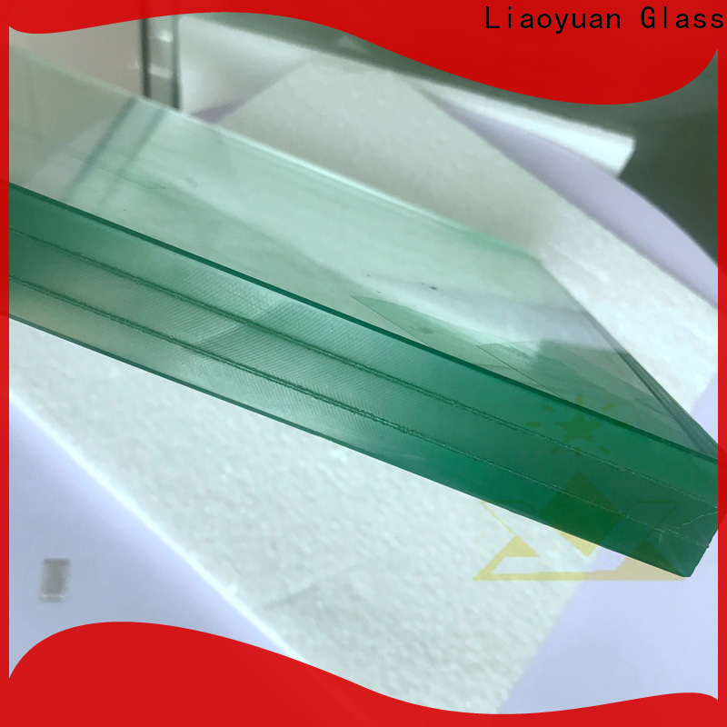 Liaoyuan Glass durable bulletproof glass for house company with high cost performance