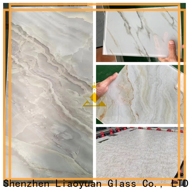 Liaoyuan Glass 6mm laminated glass bulks with high cost performance